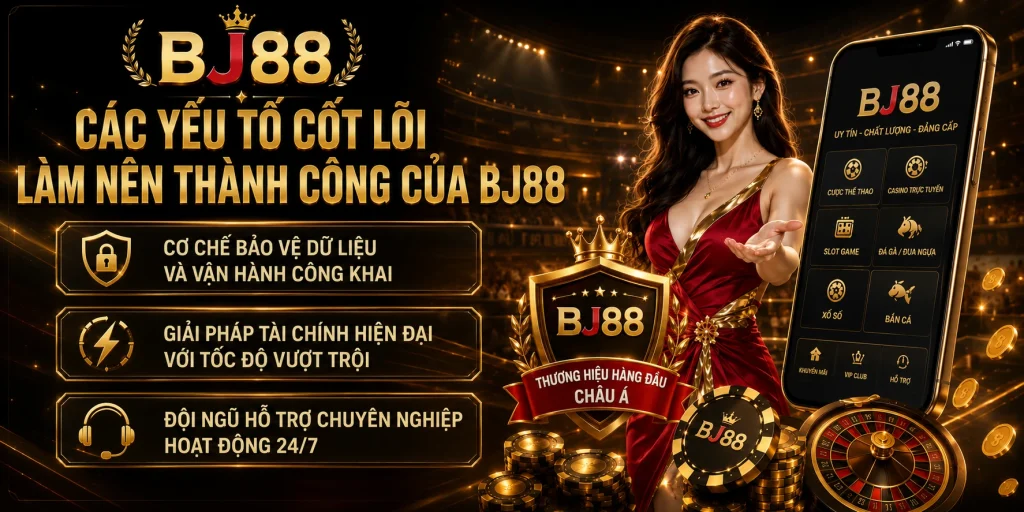 BJ88 Deik – Link Vào Bj88 Chính Thức Đá Gà Thomo 2026 4 Các yếu tố cốt lõi làm nên thành công của BJ88